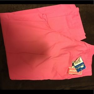 Scrub pants petite tapered straight leg